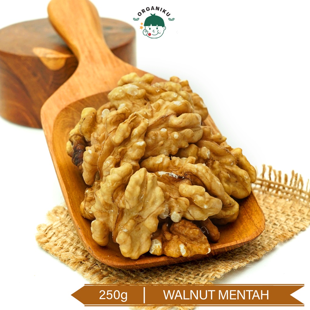 

Walnut Mentah / Raw Walnut / Kacang Walnut 250g