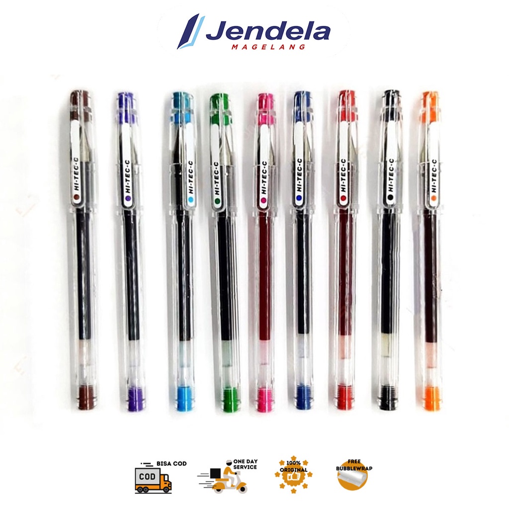 

Bolpoin Pilot Hi-Tec Hitam Dan Warna-Warni Harga Satuan