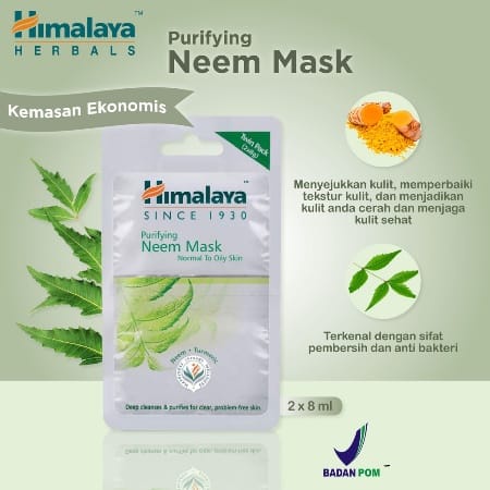 Himalaya Neem Mask Sachet 2X8ML
