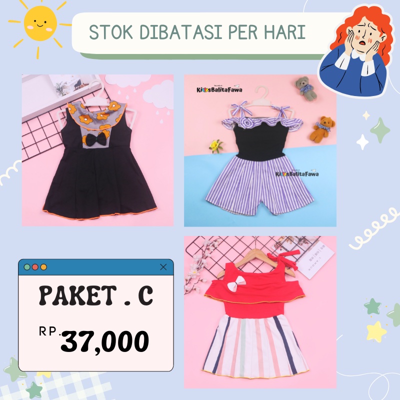 (GROUP BABY) Paket Baju Bayi Perempuan usia 3-18 bulan / TEBUS MURAH BUNDLING HEMAT Setelan Dress Baju Tidur Legging Anak Set Baby Dres Babycinnamon