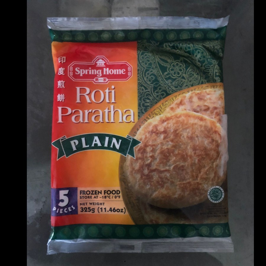 

RB Spring Home Roti Paratha Plain / Wholemeal / Roti India 325grm