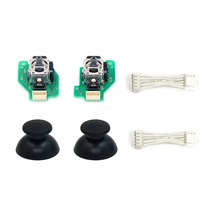 Btsg 1set L R Kit Modul Sensor Joystick 3D Analog Untuk Controller Gamepad Wii U WiiU