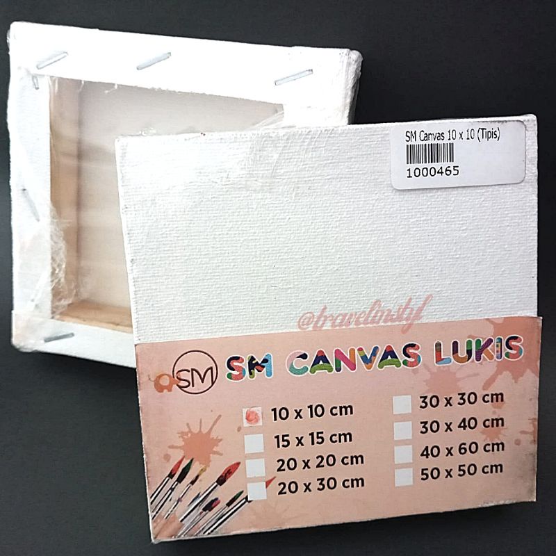 

Kanvas Putih SM 10x10 cm
