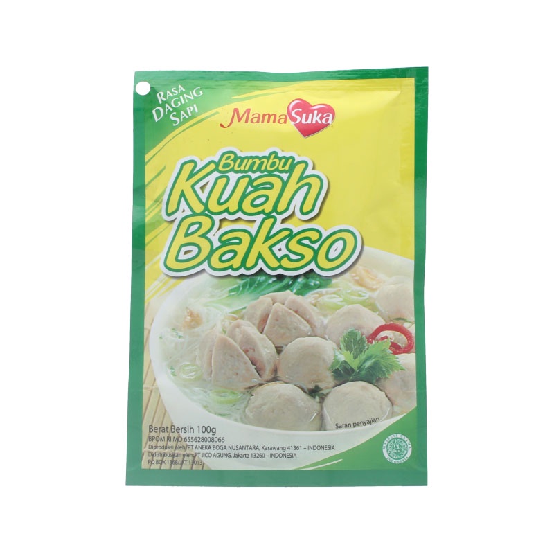 

MAMASUKA BUMBU KUAH BAKSO 100GR