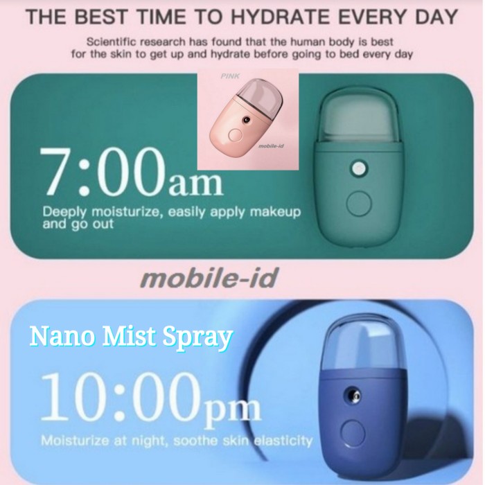 Curl Premium Nano Mist Spray Water Meter Portable 40Ml