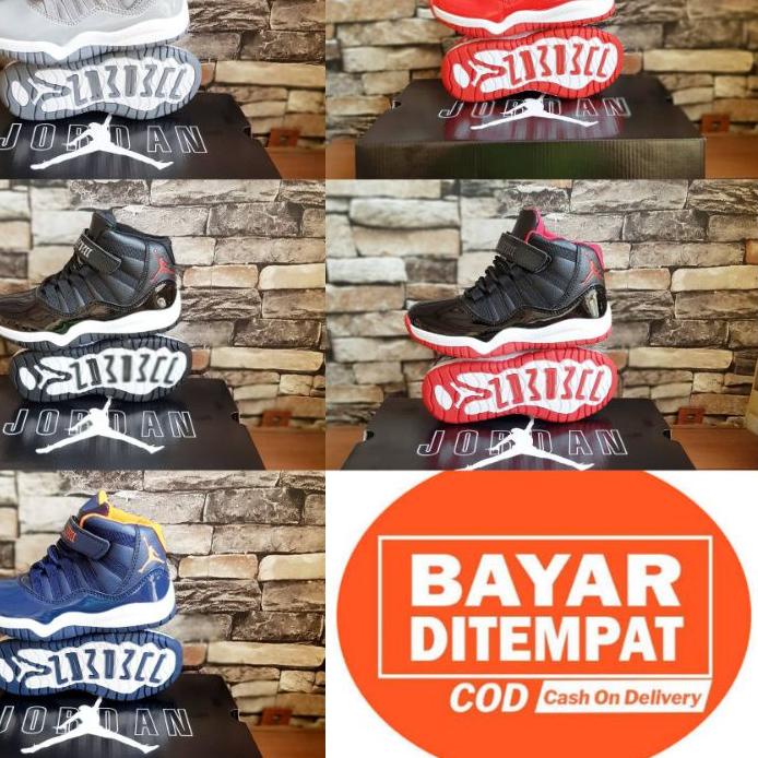 12.12 Brand sepatu jordan 11 / nike jordan 11 anak / sepatu jordan anak terlaris 