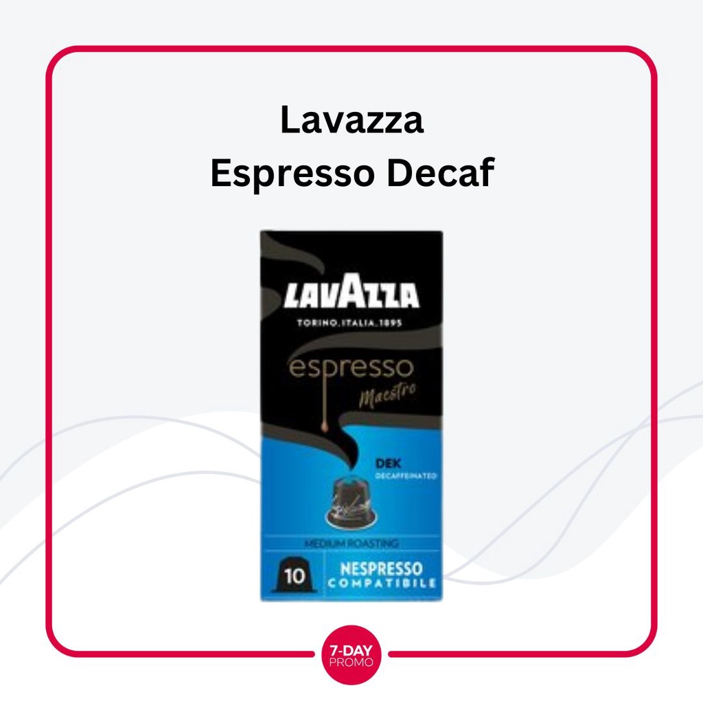 Lavazza Espresso Nespresso Compatible Coffee Capsules Kopi 10 Kapsul