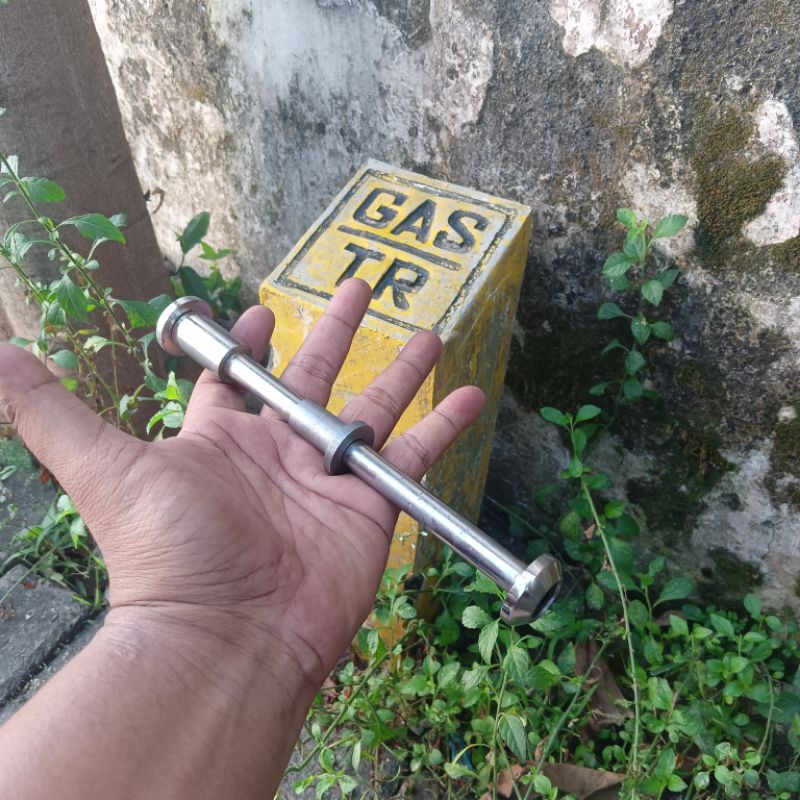 As roda depan shock shockbreaker ninja 150 pnp troumel depan lubang as 12mm/pnp laker 12mm