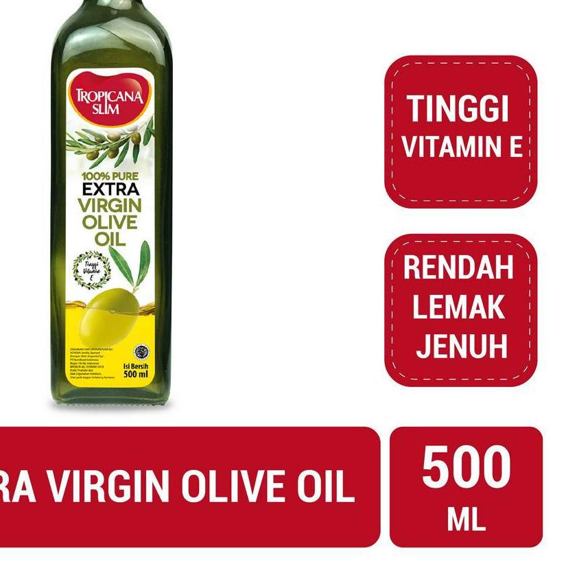 

☄ Tropicana Slim Extra Virgin Olive Oil 500ml - 100% Pure Extra Virgin Olive Oil ♤