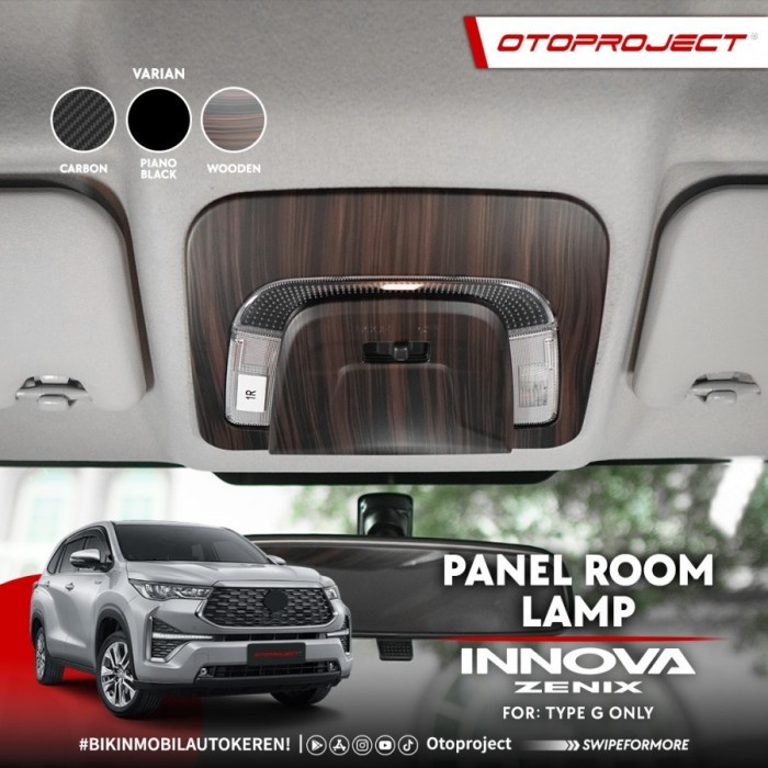 Otoproject Panel Room Lamp Cover All New Innova Zenix 2022 2023