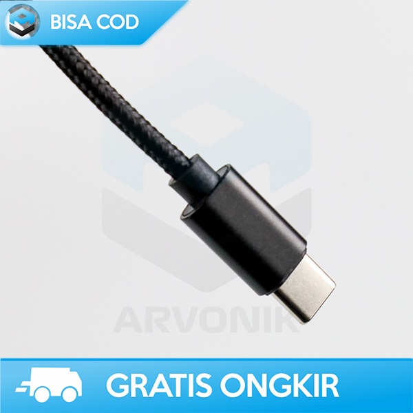 KABEL DATA CHARGING MICRO USB TYPE C DRAGON LINE 25CM ORIGINAL TERBAIK