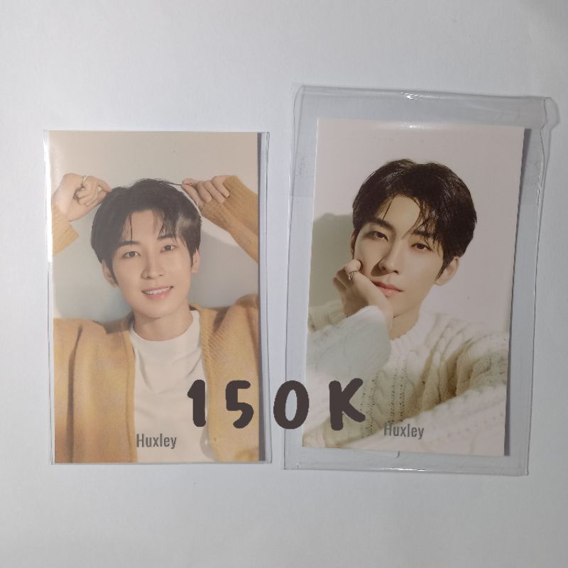 READY STOCK HUXLEY WONWOO PHOTOCARD PC WONUTENA