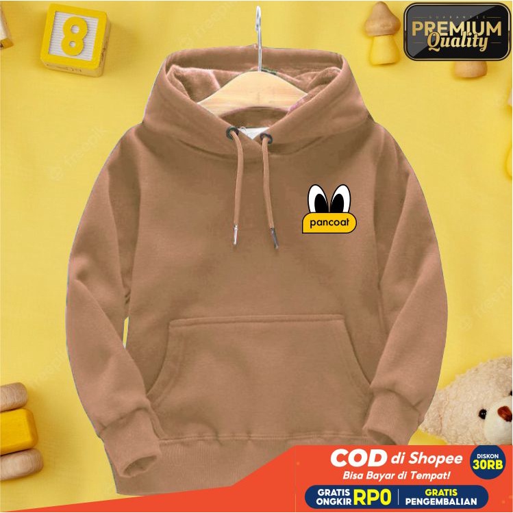 Sweater Hoodie Anak Laki-laki/Perempuan Usia 4-10 Tahun Hoodie Anak Bahan Tebal Premium