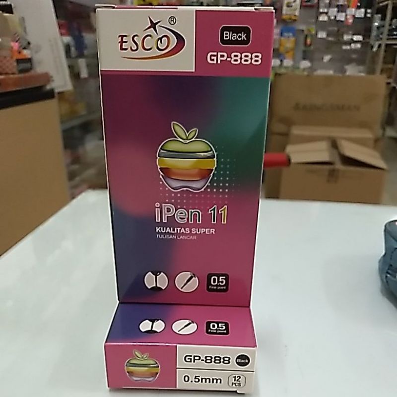 

(12 pcs) Pulpen Gel IPEN x Esco gp.888
