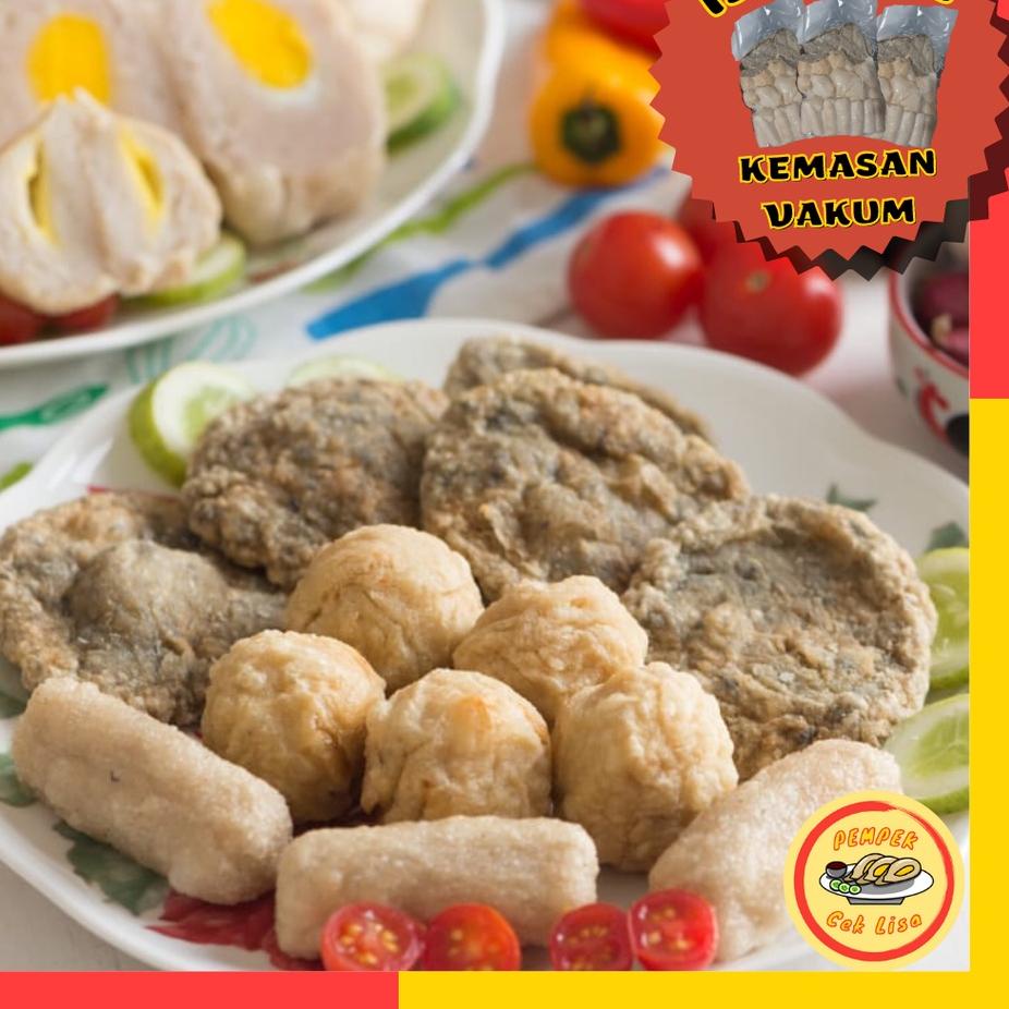 

12.12 Brands Festival PEMPEK PALEMBANG KECIL PAKET CAMPUR ISI 30PCS + CUKO PEMPEK FROZEN MAKANAN BEKU FROZEN FOOD gas !!