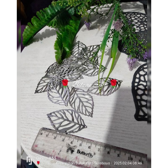 lempengan daun/carm daun