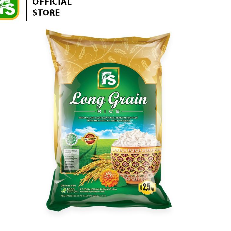 

⚡COD⚡ Food Station - Beras Long Grain 2.5 Kg