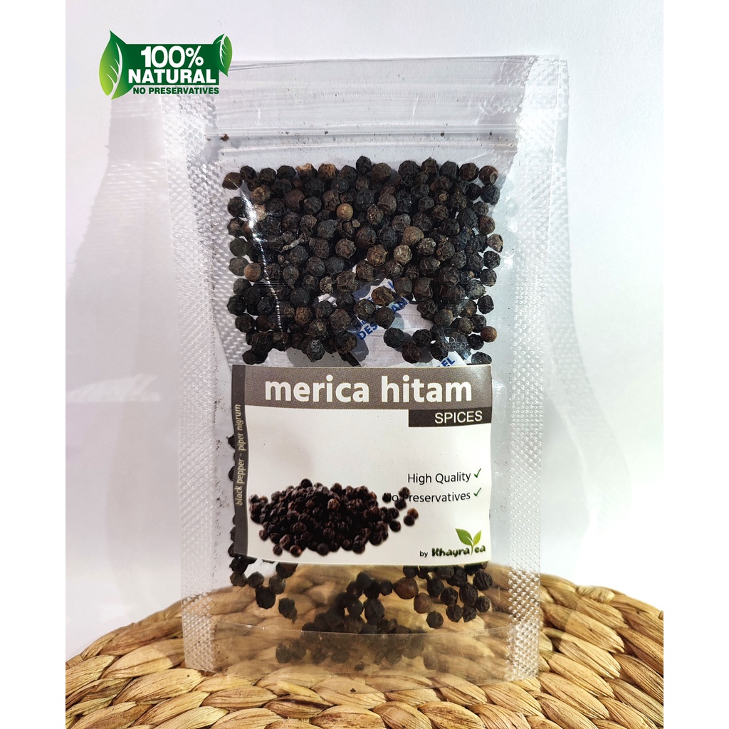 

Lada hitam Merica Hitam 40gr / black pepper spices / merica utuh / beli merica denpasar bali