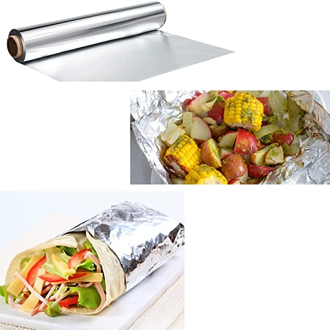 [3M / 5M / 10M] Aluminium Foil Roll / Wrap Makanan Aluminium Foil