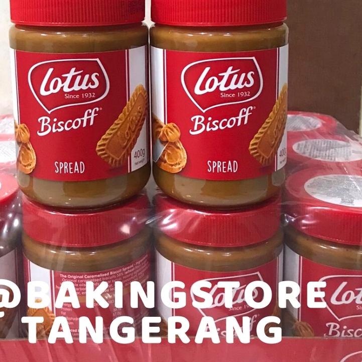 

♪ Biscoff lotus spread smooth/original 400 gram ♢
