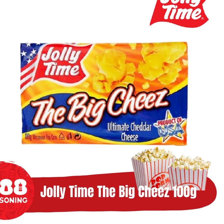 

DIJUAL JOLLY TIME THE BIG CHEEZE POPCORN 100g Berkualitas,..