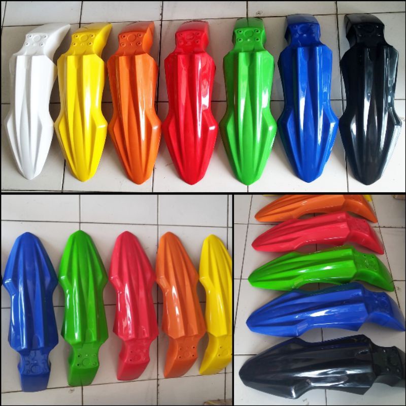 spakbor depan KLX BF PNP Matic Bebek trail mofifikasi  Xride Mio Vario