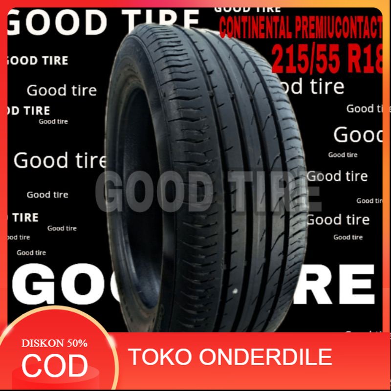 CONTINENTAL CONTIPREMIUMCONTACT 215-55-18 R18 RING 18 COPOTAN SEKEN SECOND BEKAS BAN MOBIL CHEVROLET
