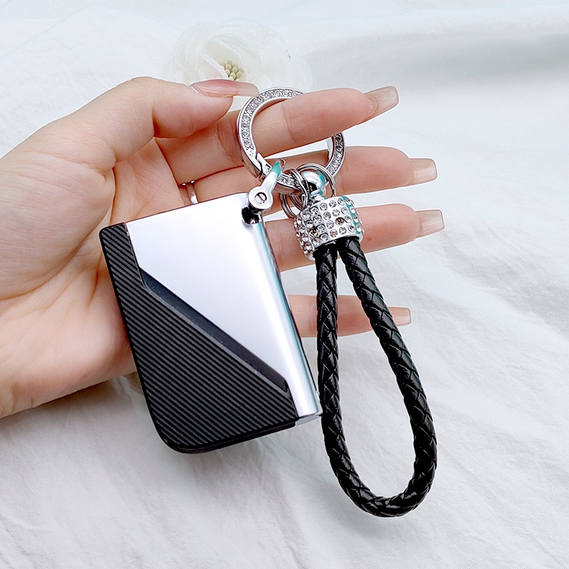 Universal Gantungan Kunci Mobil Key Ring Carabiner Key Fob Chains Holder Clip Dengan D-Ring Anti Hilang Aksesoris Mobil Untuk Pria Wanita