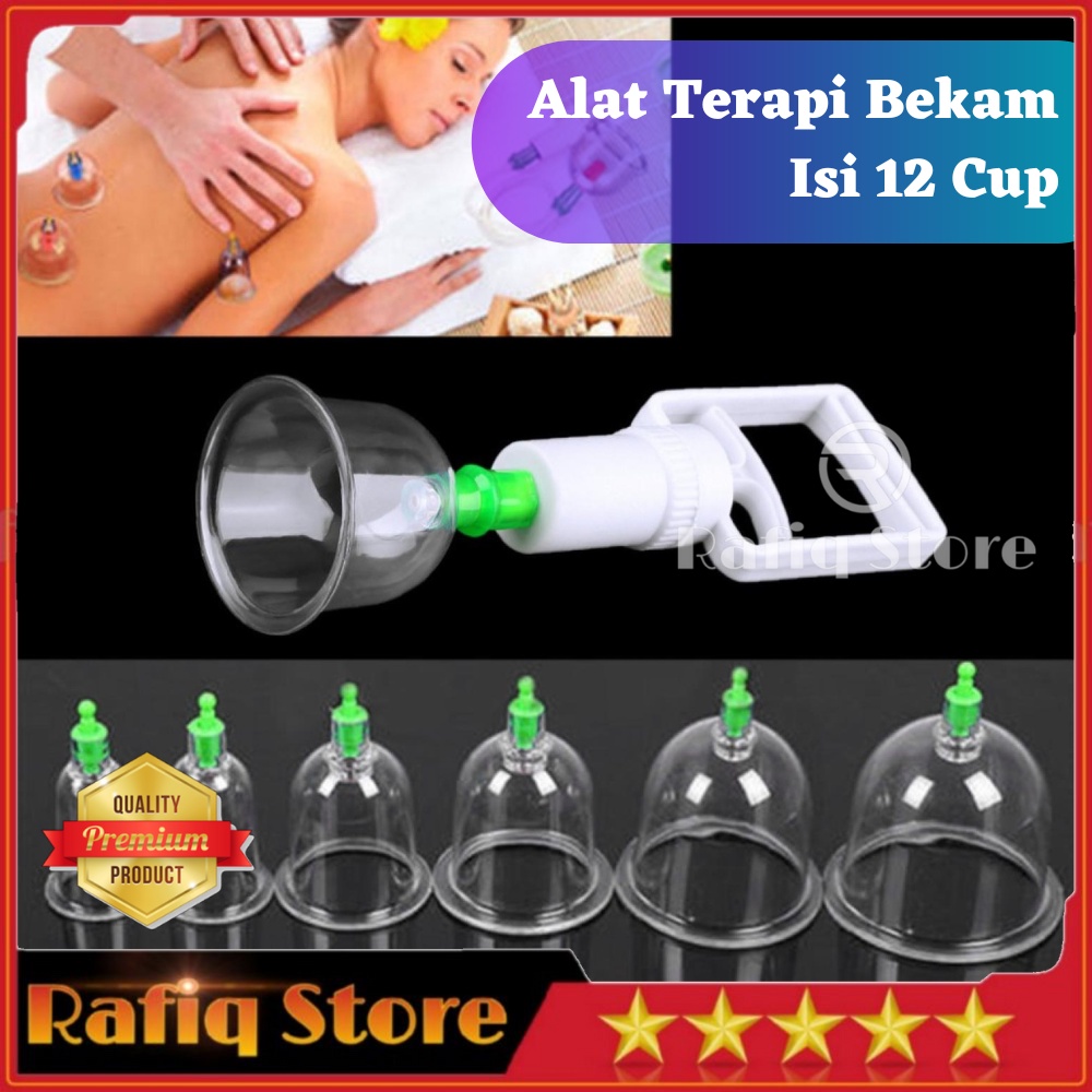 Alat Kesehatan Terapi Bekam Kop Angin 12 Cup - RFKN12