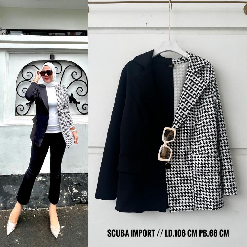 blazer viona wanita fashion terbaru