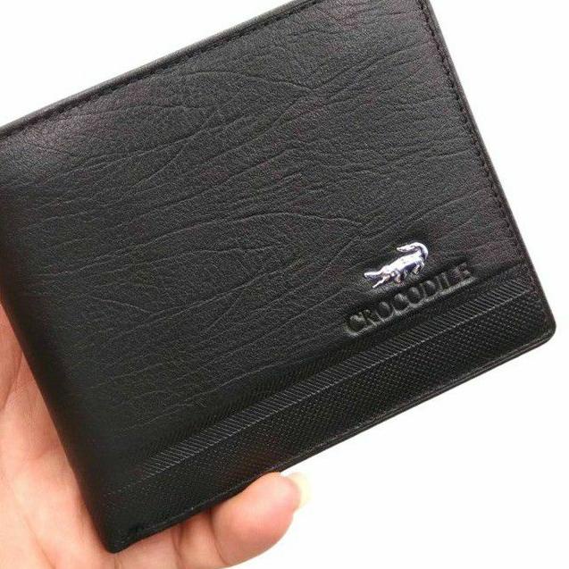 ♚ Dompet pria kulit asli crocodile terlaris ⅍