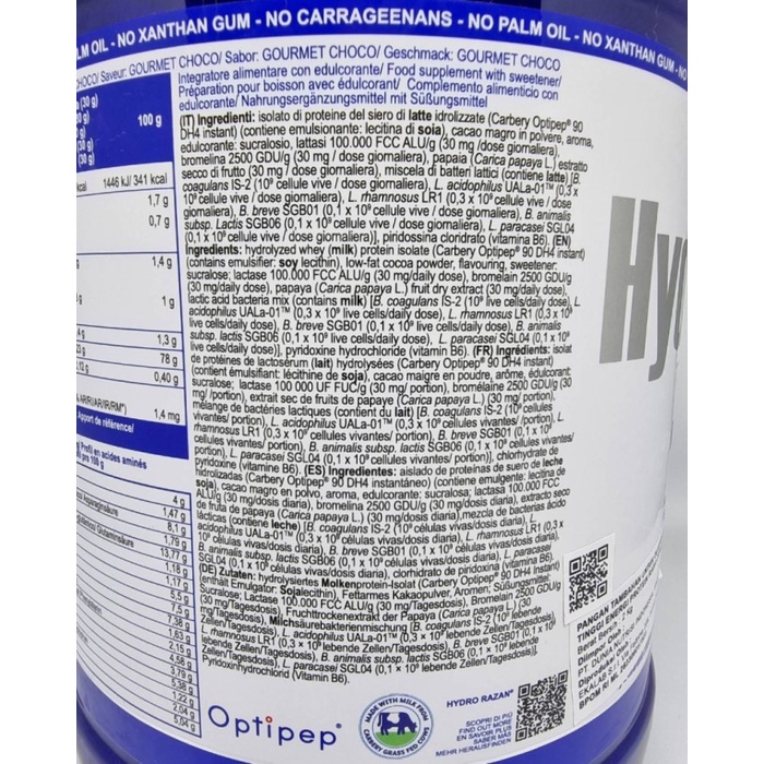 Yamamoto Nutrition Hydro Razan 4.4 Lbs Whey Protein Hydrolized