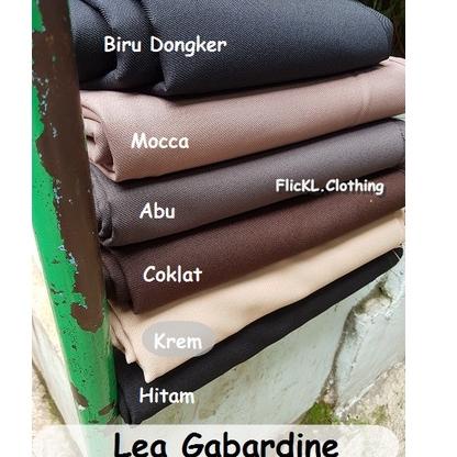 ✨Mall✨ Bahan Kain Lea Jeans Lea Denim Lea Gabardine  Permanent Press Celana Formil Formal 