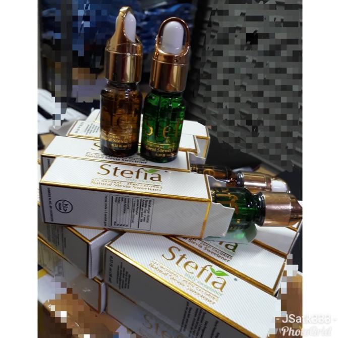 

Pemanis Alami STEFIA cair / Gula Zero Kalori STEVIA TERLARIS