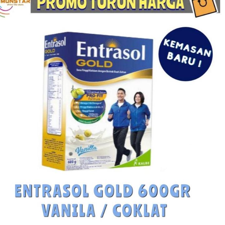 

✭ Susu Entrasol Gold 600gr Coklat vanila ✵