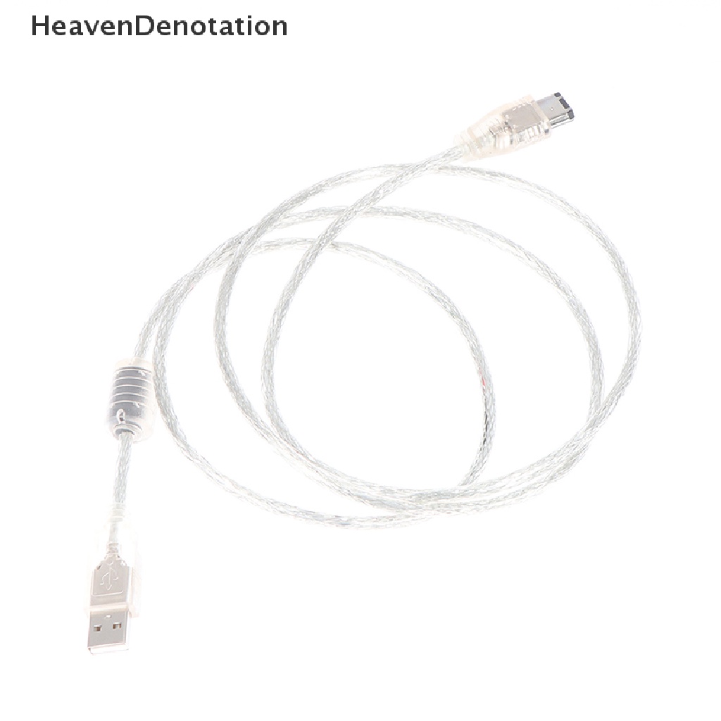[HeavenDenotation] 1x Firewire IEEE 1394kabel Konvertor Adapter 6pin Male Ke USB 2.0 Male Kabel Konvertor HDV