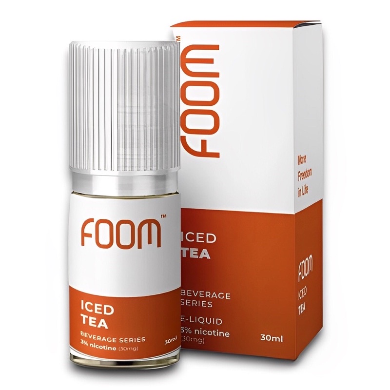 Foom Iced Tea Salt Nic Liquid - 30mg 30ml