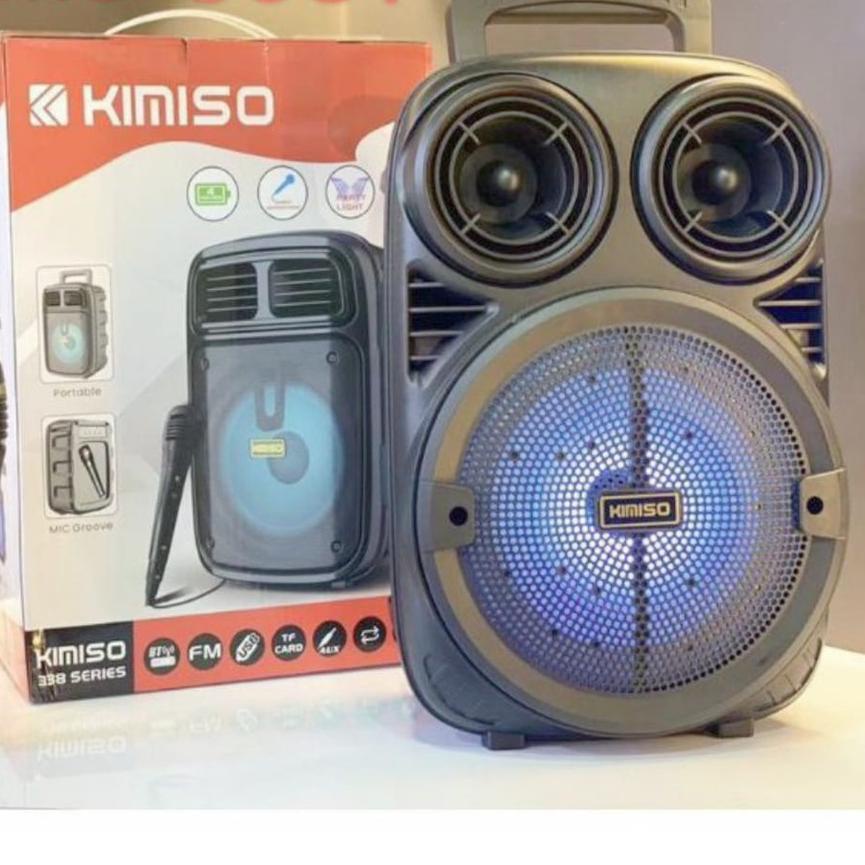 ► Speaker Bluetooth Brain Power  KMS  free mic KMS-3381dan QS3603 6,5 inci 3381 Ω