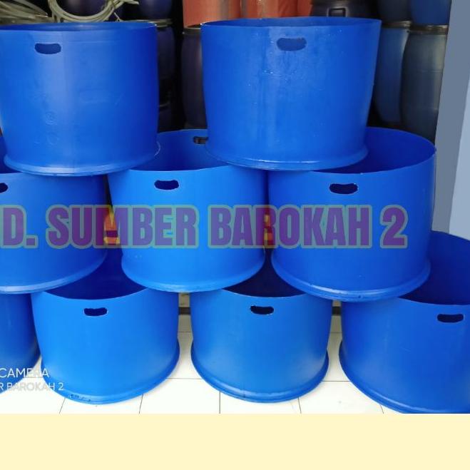 Jual Terlaris Tong Sampah Tempat Sampah L Drum Biru Gentong Air