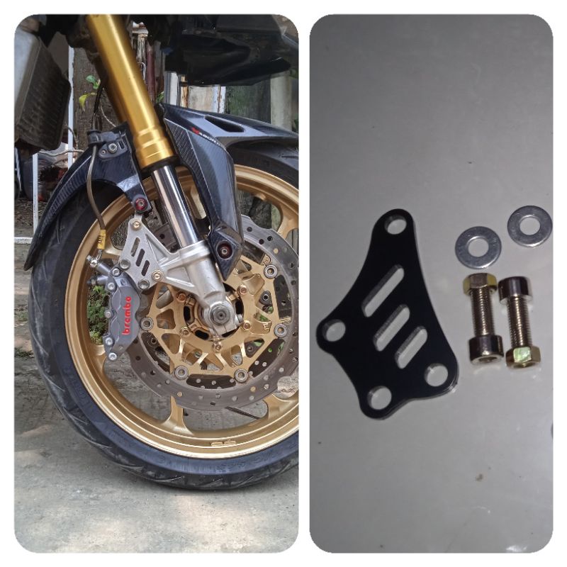 Braket kaliper CBR250rr KTC/brembo P4