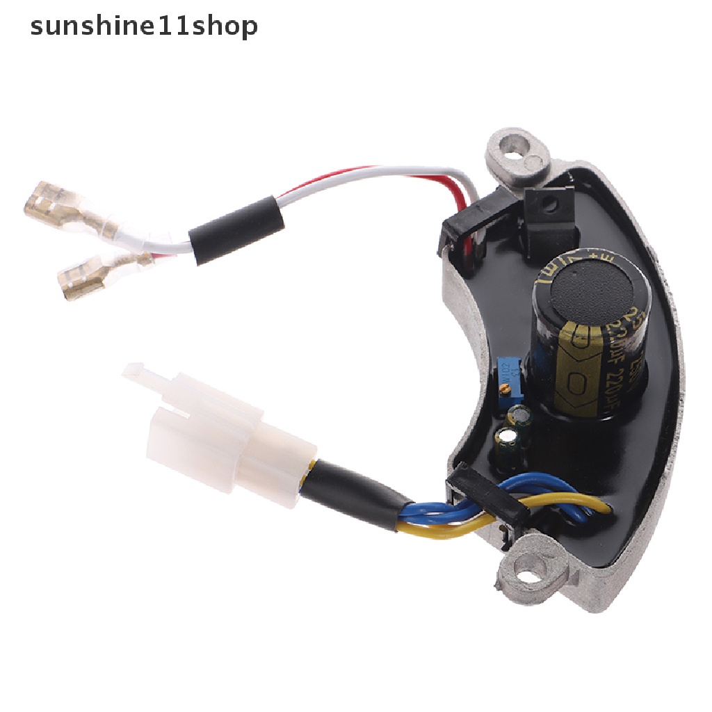 Sho 2KW Generator AVR Automatic Voltage Regulator Rectifier AVR 250V 220uF Aluminium N