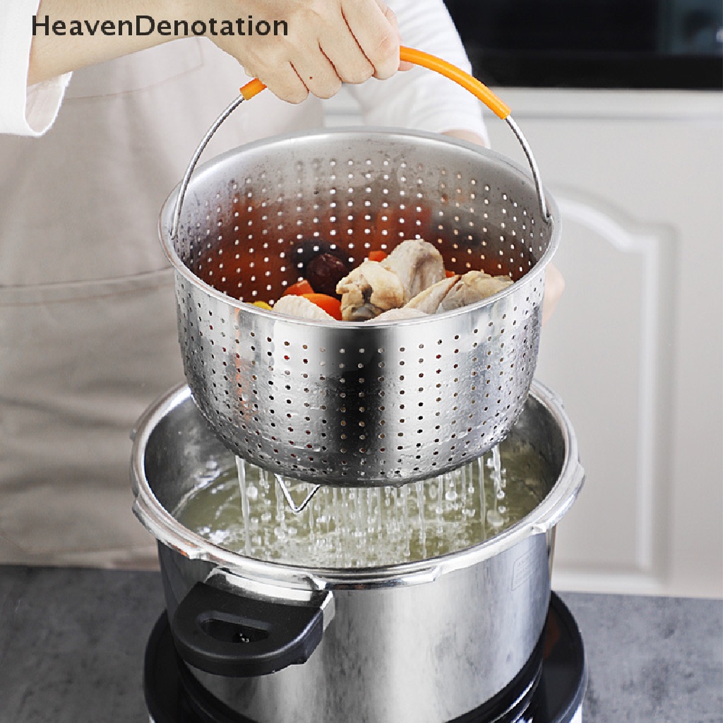 [HeavenDenotation] Stainless Steel Steamer Basket Instant Pot Accessories for 3 / 6 / 8 Qt Instant Pot HDV