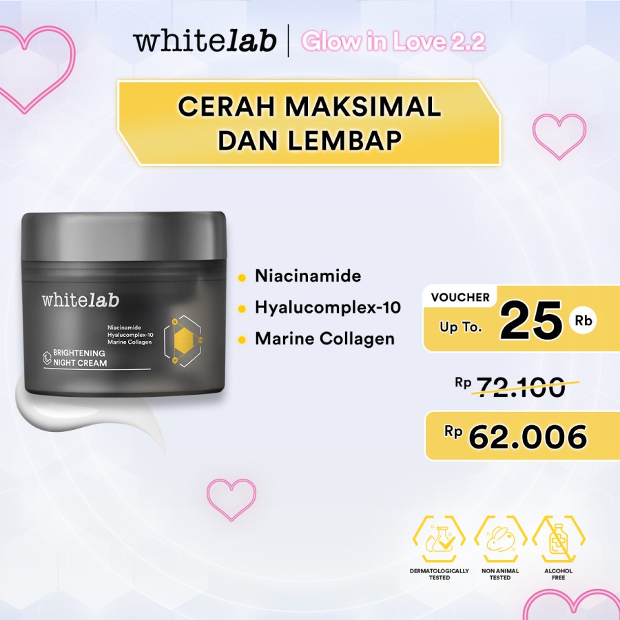 WHITELAB Cream Krim Wajah 20g
