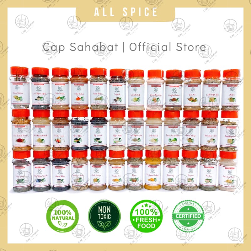 Cap Sahabat - Rempah Botol Premium All Variant / Bumbu 100% Premium Quality