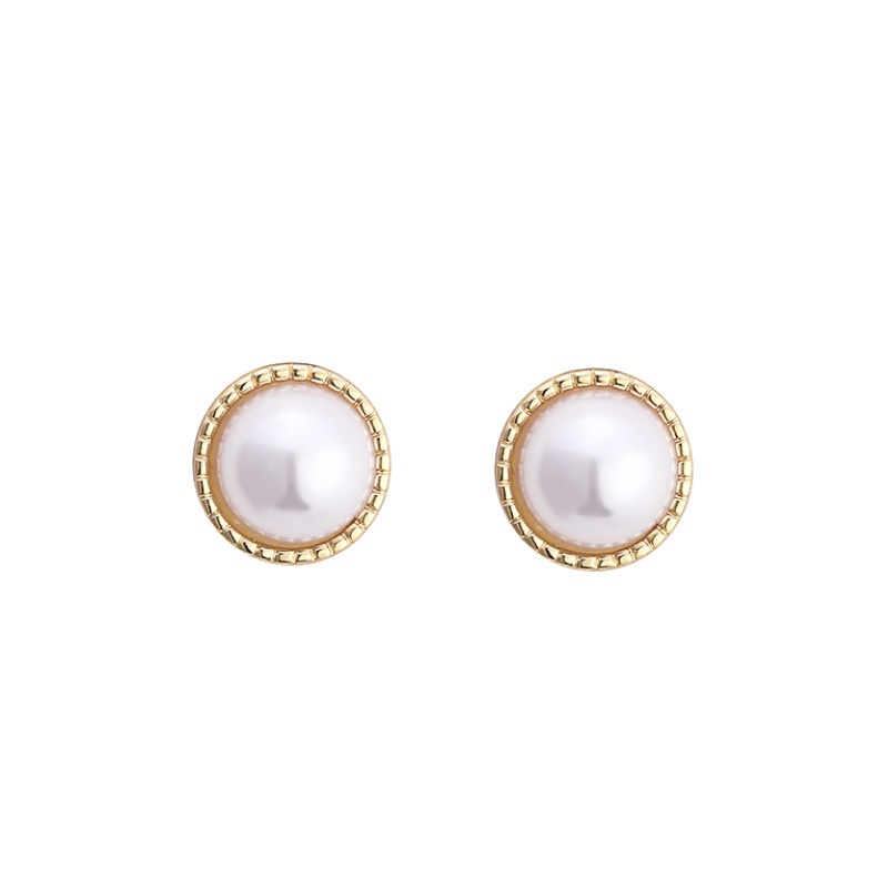 Anting Retro Anting Mutiara Anting Temperamen Influencer Anting Perempuan Anting Kecil Prancis Anting Temperamen Sederhana Unik