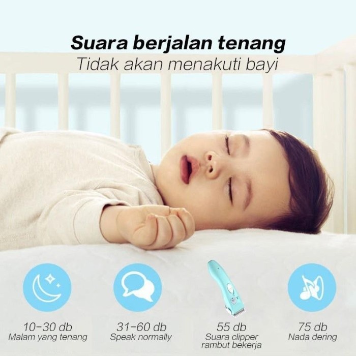 FMFIT BISHAVE SOFTER alat cukur rambut bayi dan anak