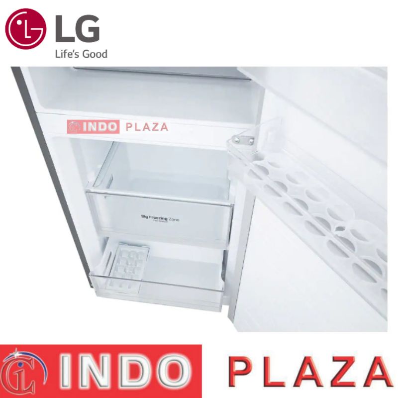 KULKAS LG BOTTOM FREEZER GCB-369NQRM / NLRM SMART INVERTER 305 Liter