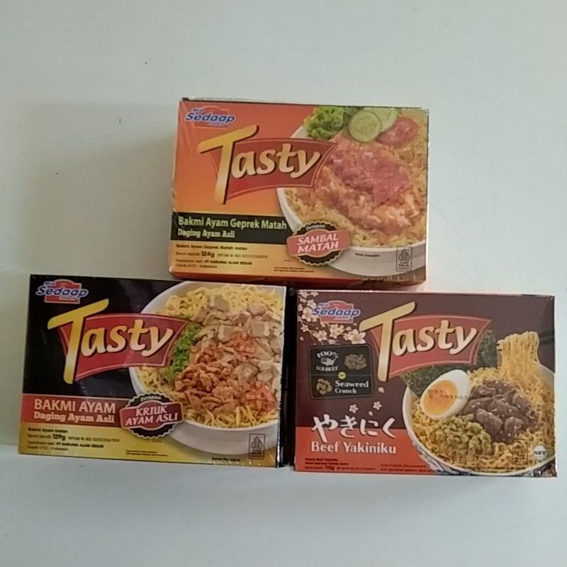 

Tasty Mie Sedaap 115gr