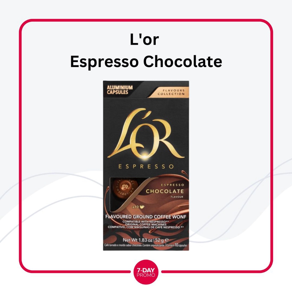 L'or Lor Espresso Coffee Kopi Capsules 10 Kapsul nespresso