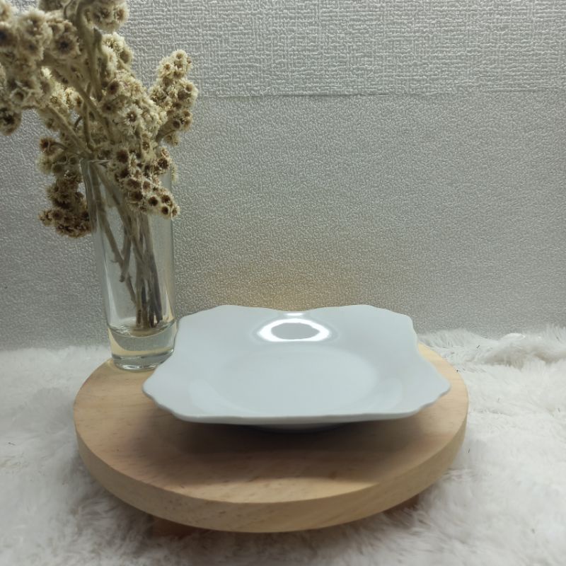 HOMELINE puring sambal keramik hotel/piring sambal restoran/piring sambal kotak/piring bumbu/piring 